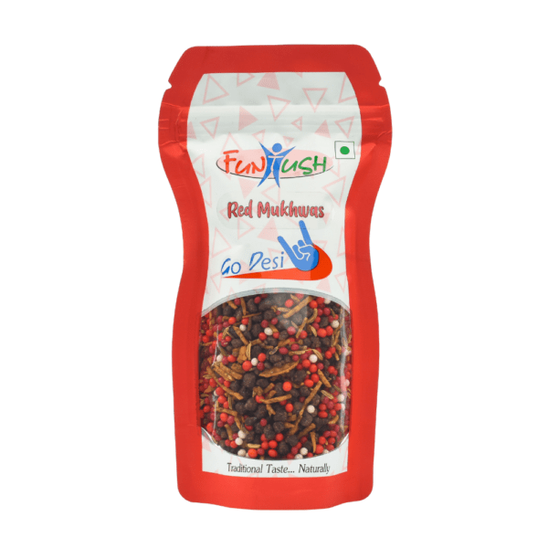 Funtush Mouth Freshener Red Mix Mukhwas 100g Profile Pouch Pack